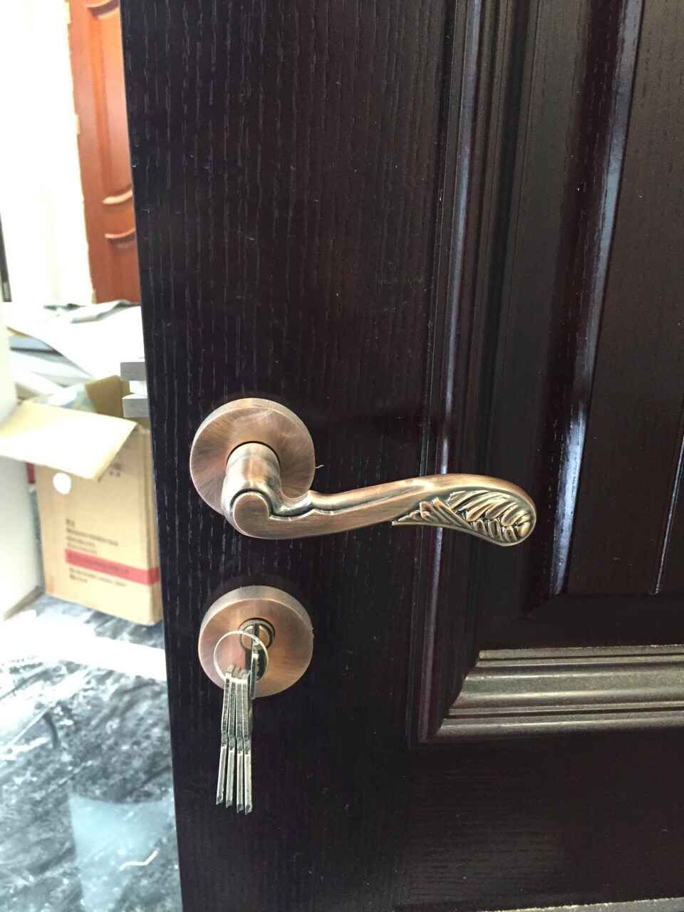 別墅門鎖客戶實(shí)拍圖