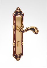 古典歐式面板執(zhí)手銅鎖 26B08 古典歐式面板執(zhí)手銅鎖 26B08